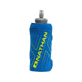 Nathan ExoDraw 2.0 insulated 18 oz Deep Water/Brand Yellow ขวดนิ่มเก็บความเย็น