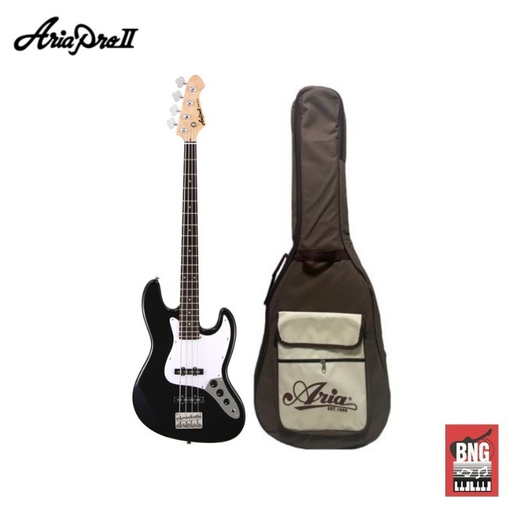 aria-pro-ii-stb-jb-bk-กีตาร์เบส-แอเรีย-electric-bass-พร้อมกระเป๋า-gigbag