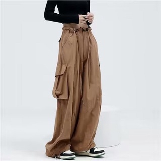 กางเกงขายาว กางเกงเอวสูง กางเกงขายาวผู้หญิง 2022 ใหม SL10037