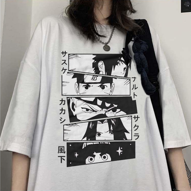 เสื้อยืดคอกลม-พิมพ์ลายการ์ตูนนารูโตะ-uchiha-itachi-สไตล์ญี่ปุ่น-แฟชั่นฮาราจูกุ-สําหรับผู้หญิง