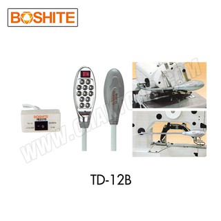 (มี2ชุด/กล่อง) โคมไฟติดจักรBOSHITE LED 12 หลอดรุ่น TD-12B โคมไฟติดจักร หลอดไฟติดจักร