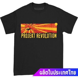 ผ้าฝ้าย 100%ROUNDผู้ชาย Linkin Park Mens Project Revolution T-Shirt Small Black sale เสื้อยืดผ้าฝ้าย sizes-5xl