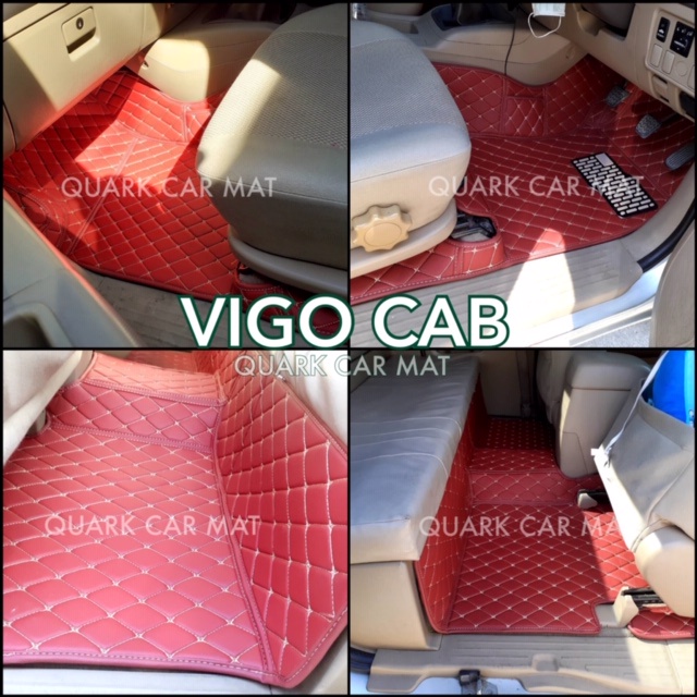 พรม6d-vigo-cab-วีโก้-แคป-เต็มคัน-ตรงรุ่น-ของแถม3รายการ