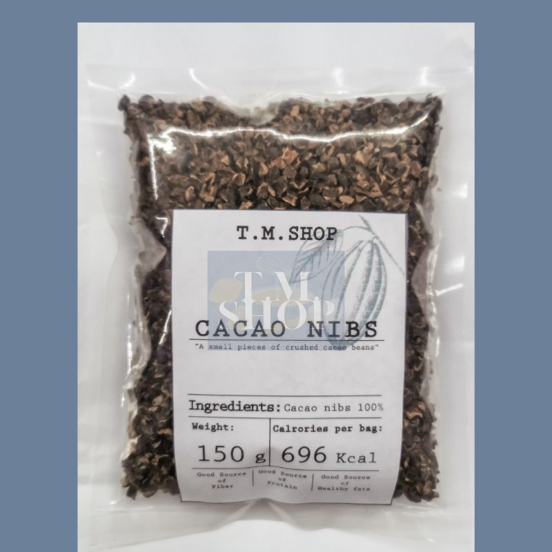 cacao-nibs-โกโก้นิปส์-cacao-nibs-โกโก้นิปส์-บรรจุ-50-150-กรัม