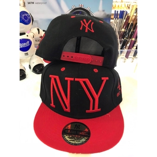 หมวก ฮิปฮอป NY/B มี 5 สี ! ปรับขนาดไซร์เองได้ ปรับไซร์ได้ถึง 59-64 cm