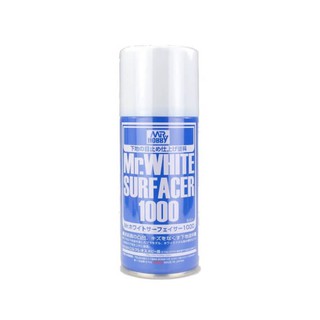 สีรองพื้นโมเดลแบบสเปรย์ B511 Mr. White Surfacer 1000 170ml Spray