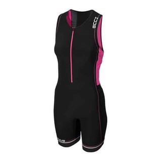HUUB Core Triathlon Suit – Womens Black/Pink