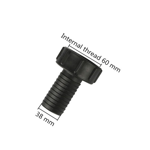 อะแดปเตอร์ข้อต่อท่อระบายน้ํา 1 ชิ้น Ibc Tank S60 Thread To 3 / 4 