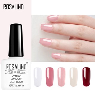 ROSALIND 10 มิลลิลิตร 1323-1413 สีเล็บเจลโปแลนด์ยาวนานขายเจลแช่ออกเจลขัดโปแลนด์ Gel Polish