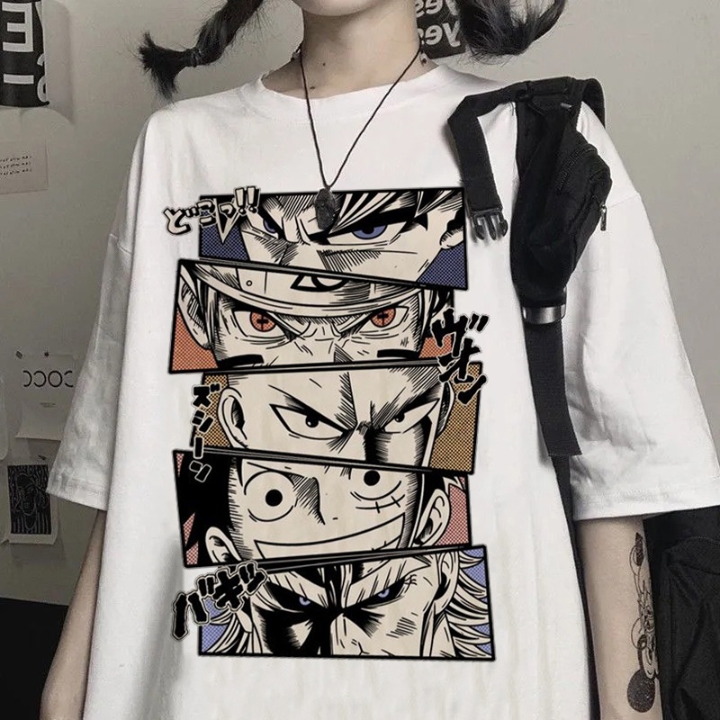 hot-sale-naruto-one-piece-อะนิเมะผู้หญิงเสื้อยืดการ์ตูนญี่ปุ่น-harajuku-ผ้าฝ้ายฤดูร้อนขนาดใหญ่-street-t-shirt