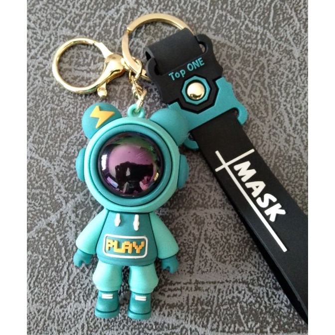 ภาพหน้าปกสินค้าพวงกุญแจ ตุ๊กตาหมีนักบินอวกาศ สุดเท่ห์ (ตัวใหญ่) ใช้ห้อยกระเป๋า และพวงกุญแจต่างๆ จากร้าน bungbung_zaa22 บน Shopee