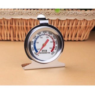 เครื่องวัดอุณหภูมิเตาอบแบบตั้งและแขวน 🌡Oven thermometer ขนาดหน้ากว้าง 6 ซม. (เทอร์โมมิเตอร์แบบตั้งและแขวน)