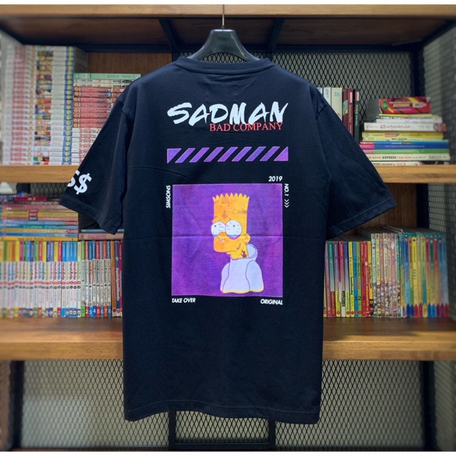 เสื้อยืดแนวสตีท-oversize-แบรนด์-bad-company