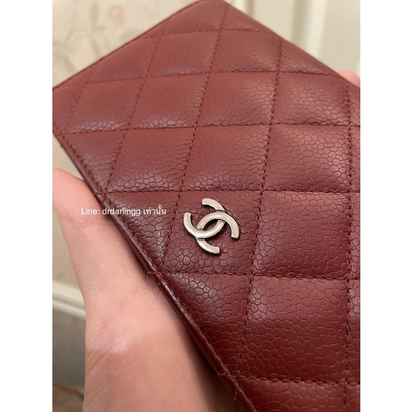 chanel-bifold-cavierskin-wallet-กระเป๋าตังค์-กระเป๋าแบรนด์เนม-กระเป๋าตังค์ชาแนล