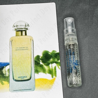 「น้ำหอมขนาดเล็ก」Hermes Un Jardin En Mediterranee, 2003 2ML