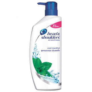 Head and showers Dandruff shampoo Cool menthol formula 480 milliliters