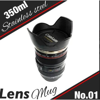 Camera Lens Mug แก้วเก็บอุหภูมิเลนส์กล้อง