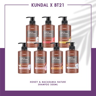 สินค้า [KUNDAL] Honey & Macadamia Shampoo 500ml / แชมพูน้ำผึ้ง