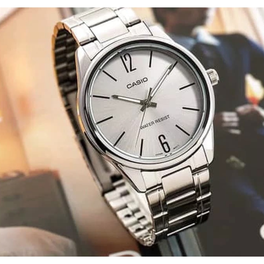 ของแท้-casio-นาฬิกาคาสิโอ-ผู้ชาย-รุ่น-mtp-v005d-mtp-v005l-atime-นาฬิกาข้อมือ-mtpv005-นาฬิกาข้อมือผู้ชาย-ของแท้