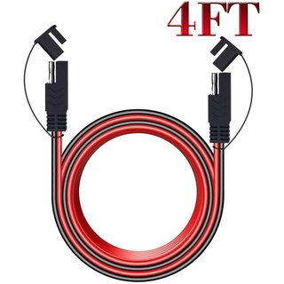 Cod สายเคเบิลเชื่อมต่อแบตเตอรี่ 4 ฟุต 12V SAE เป็น SAE พร้อมตัวเชื่อมต่อ แบบเปลี่ยน