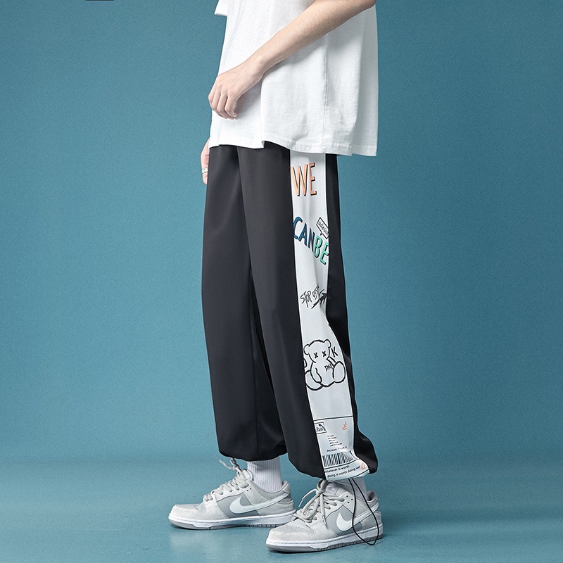 ภาพหน้าปกสินค้าCasual Korean Fashion Long Pants Men จากร้าน joyfuldzsw.th บน Shopee