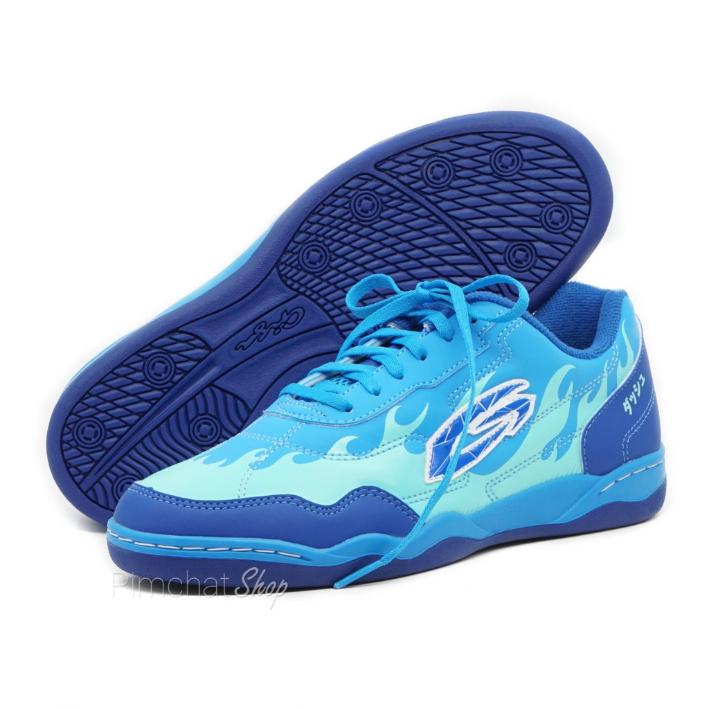 ภาพหน้าปกสินค้าGIGA รองเท้าฟุตซอล รองเท้ากีฬาออกกำลังกาย รุ่น Firer สีน้ำเงิน