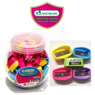 กบเหลา ดินสอ MASTER ART PENCLI SHARPENER มาสเตอร์อาร์ต กบเหลาดินสอ เบอร์ 5  (112ชิ้น/กระปุก)