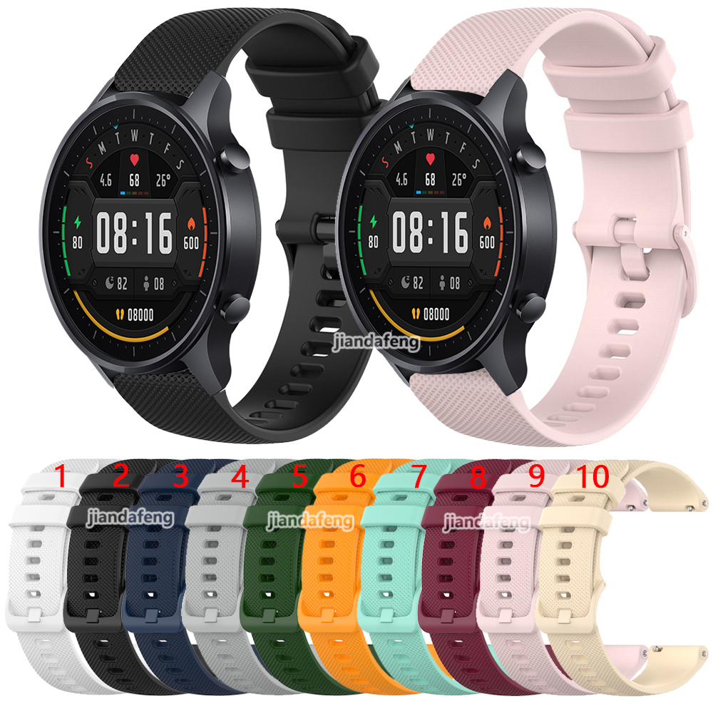 ภาพหน้าปกสินค้าสายนาฬิกาซิลิโคน สำหรับ Xiaomi Mi Watch Color