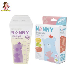 BabiesCare Nanny ถุงเก็บน้ำนมแม่ 30 ชิ้น ขนาด 8 oz