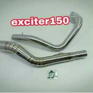คอท่อ Exciter-150 ผลิตจากแสตนเลสเกรด 304 อย่างดีสวม 2 นิ้ว