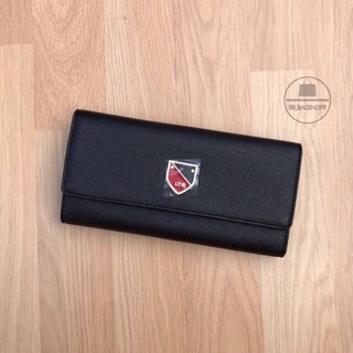 LYN HANA LONG WALLET (outlet) สีดำ