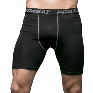 ภาพขนาดย่อของภาพหน้าปกสินค้าPRO COMBAT กางเกงรัดกล้ามเนื้อ กางเกงออกกำลังกายขาสั้น Compression Shorts จากร้าน mjbike บน Shopee ภาพที่ 5
