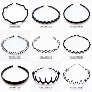 Mens Hair Band Tide Mens Back Head Invisible Pressure Hair Korean Head Band Hair Washing Sports Hair Band