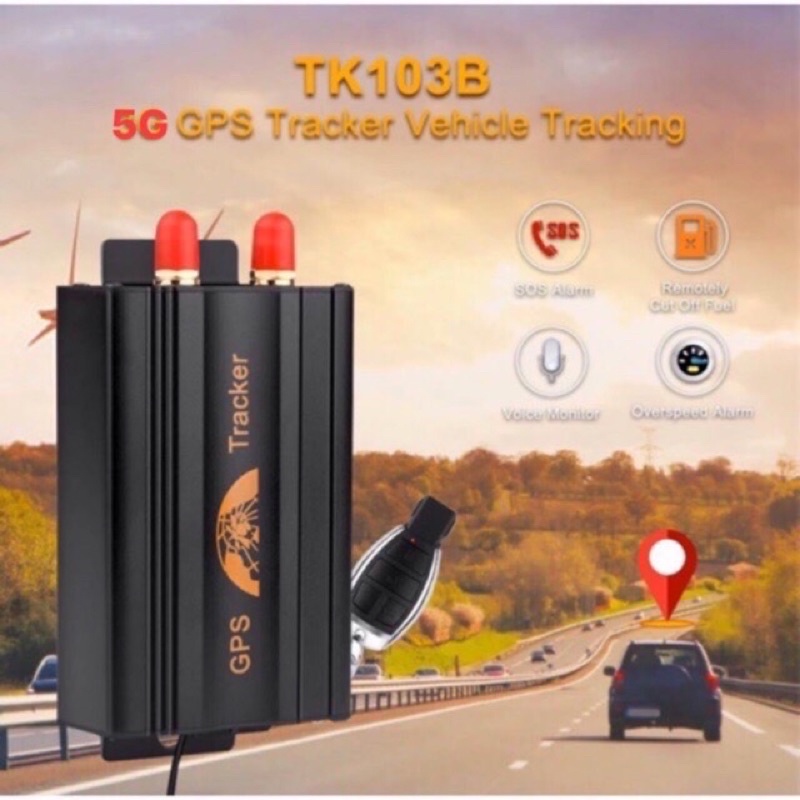 GPS tracker GPSติดตามรถ TK103 แบตสุดอึด รุ่นใหม่ล่าสุด ของแท้100 ราคา