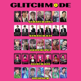 โฟโต้การ์ด อัลบั้ม NCT DREAM Glitch Mode Stratch Premium