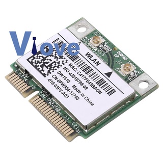 การ์ดเครือข่ายไร้สาย BCM94322HM8L BCM94322 Dual Band 300Mbps Mini PCIE WiFi 802.11A B G N DW1510 สําหรับ Mac OS Hackintosh