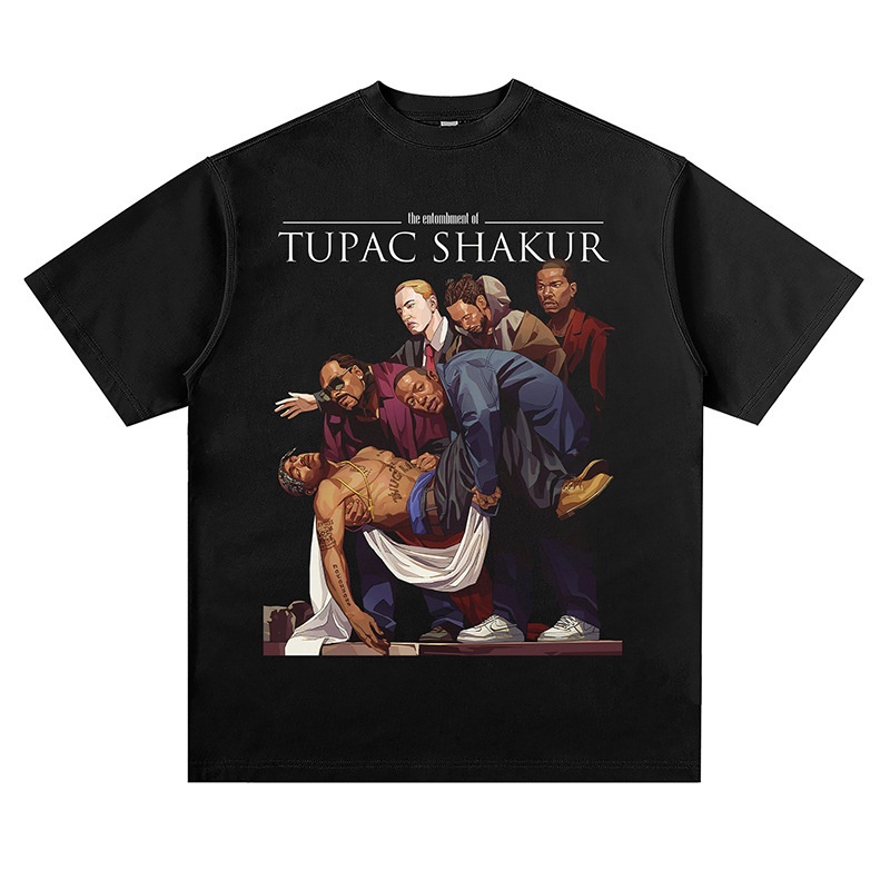 เสื้อยืดโอเวอร์ไซส์เสื้อยืดแขนสั้น-พิมพ์ลาย-homage-tupac-shaker-2pac-สไตล์วินเทจ-ทรงหลวม-สําหรับผู้หญิงs-3xl