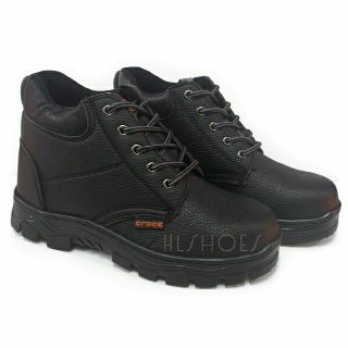 เช็ครีวิวสินค้า💥คุ้มสุดๆได้Coinsคืน💥รองเท้าเซฟตี้ หุ้มข้อ หัวเหล็กSafety Shoes สีดำ ไซส์39-46