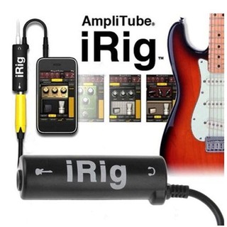 IRig AmpliTube Effect Guitar อุปกรณ์เพิ่มเอฟเฟคเสียงต่อกีต้าร์กับ Iphone(Black)