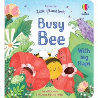 DKTODAY หนังสือ USBORNE LITTLE LIFT AND LOOK BUSY BEE (AGE 6 MONTHS+)