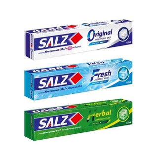 ภาพหน้าปกสินค้าถูกที่สุด! SALZ ยาสีฟัน ซอลส์ ขนาด 40 กรัม, 90 กรัม, 160 กรัม ที่เกี่ยวข้อง