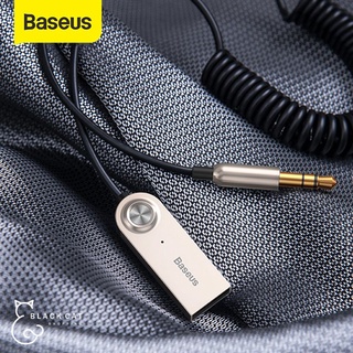 พร้อมส่ง🔥 Baseus Aux Bluetooth Adapter บลูทูธติดรถยนต์ อะแดปเตอร์สาย USB บลูทูธ 3.5 มม. Dongle ตัวแปลงบลูทูธในรถ