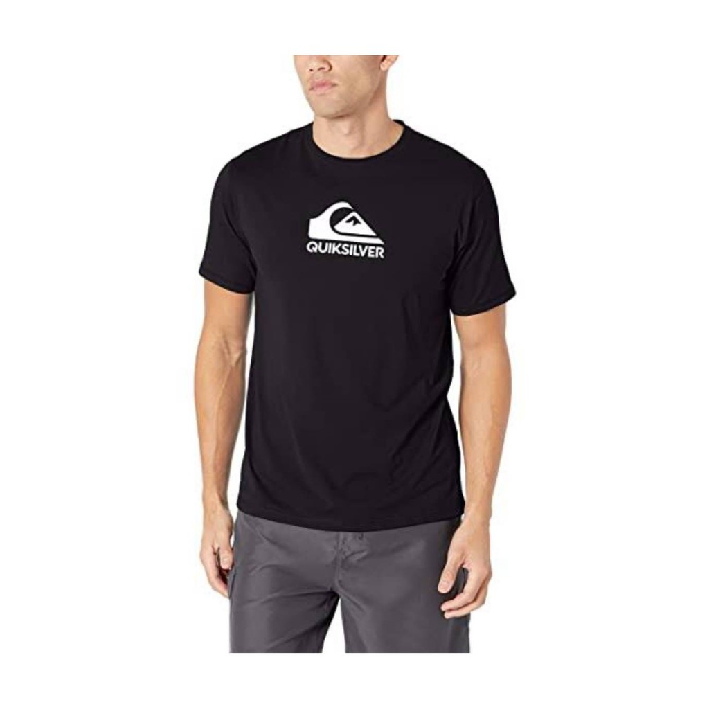 เสื้อ Tshirt Quiksilver.Men's Solid Streak Short Sleeve UPF 50 Rash