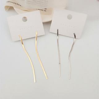 Korean Long Line Dangle Earrings