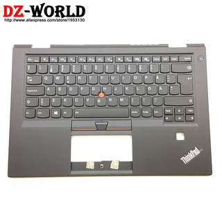 New/Orig Shell Palmrest Upper Case With Sweden Finland Backlit Keyboard for Lenovo Thinkpad X1 Carbon 4th Gen Laptop  C