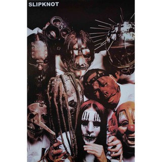 โปสเตอร์ Slipknot สลิปน็อต วง ดนตรี เฮฟวี่ เมทัล รูป ภาพ ติดผนัง สวยๆ poster 34.5 x 23.5 นิ้ว (88 x 60 ซม.โดยประมาณ)