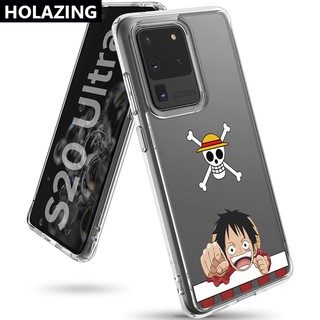 เคสโทรศัพท์มือถือพิมพ์ลาย One Piece สําหรับ Samsung Galaxy S20 Ultra S10 Plus S20 Fe S9 Note 20 Ultra 10 Plus