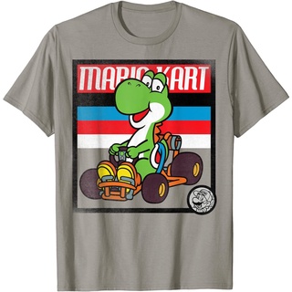【🔥🔥】100%cotton เสื้อ ยืด ผ้า มัด ย้อม Nintendo Mario Kart Yoshi Old School Graphic T-Shirt T-Shirt men เสื้อ ยืด ผู้ชา