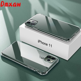 เคสโทรศัพท์มือถือแบบใส นิ่ม กันกระแทก สำหรับ iPhone 12 Mini 11 Pro Xs Max XR Xs X 8 7 6s 6 Plus 5 5S SE
