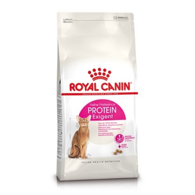 royal-canin-cat-exigent-protein-2-kg-อาหารแมวกินยาก-อาหารแมว-แมวเลือกกิน-แมวกินน้อย-โปรตีนสูง